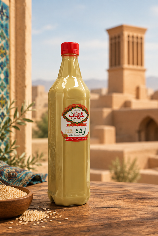 ارده ۱/۱۰۰ گرم گلناب